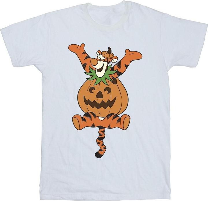 Actual product image Winnie the Pooh Mens Tigger Pumpkin Cotton T-Shirt (3XL)