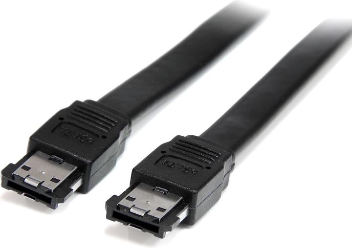 Actual product image StarTech 1.8m shielded eSATA cable - St/St - external SATA cable - eSATA cable 180cm