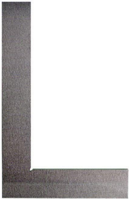 Limit a flat square of 1000 x 500 mm (190151100)