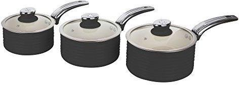 Actual product image Swan Pot set retro RETRO SWPS3020BN (Pan set + pot set)