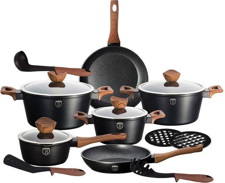 Image du produit BerlingerHaus Forest Line BH-1537 (28 cm, Ensemble de casseroles et de poêles de cuisson, Aluminium)
