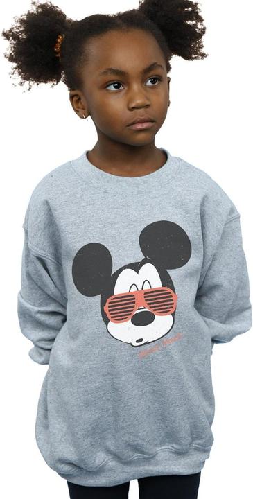 Produktbild Disney Mickey Mouse Sunglasses Sweatshirt Mädchen (140, 146)