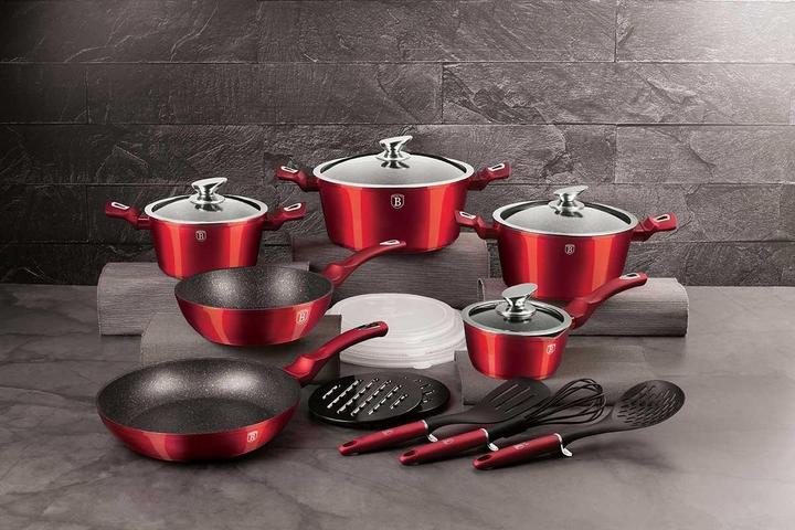 Immagine prodotto BerlingerHaus Set Di Pentole In Granito Casa Berlinger (Set di pentole e padelle da cucina, Alluminio)