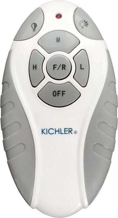 Produktbild Elstead Lighting Terna leiser Deckenventilator mit LED Licht Ø38cm + Fernbedienung Champagner (36 dB)