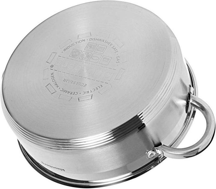 Actual product image Klausberg Flat pot 26cm KB-7173 (Pot, Stainless steel)