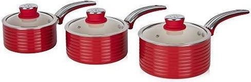 Actual product image Swan Pot Set retro RETRO SWPS3020RN (Pan set + pot set)