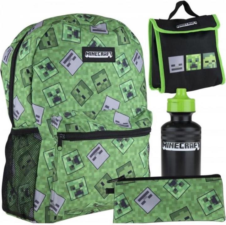 Crossy Road Minecraft backpack + accessories