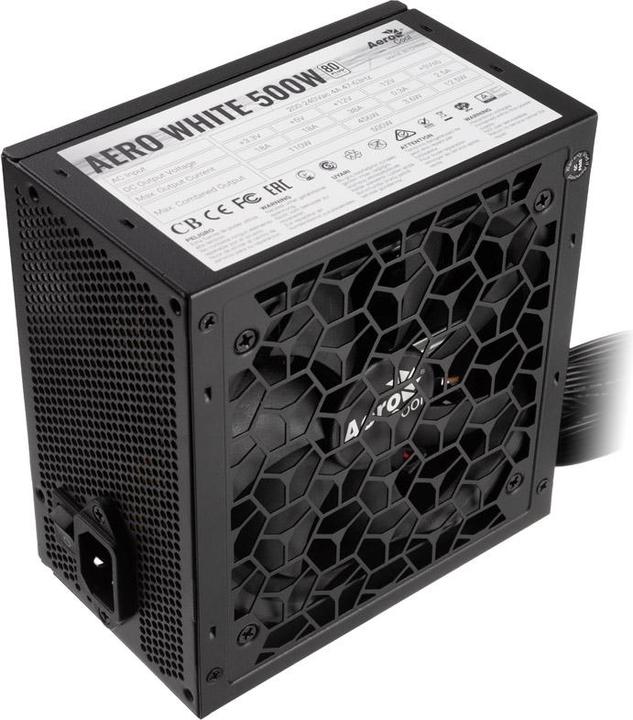 Actual product image AeroCool Power supply AERO WHITE (500 W)
