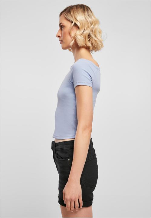 Actual product image Urban Classics Ladies Off Shoulder Rib Tee - 2416 (4XL)