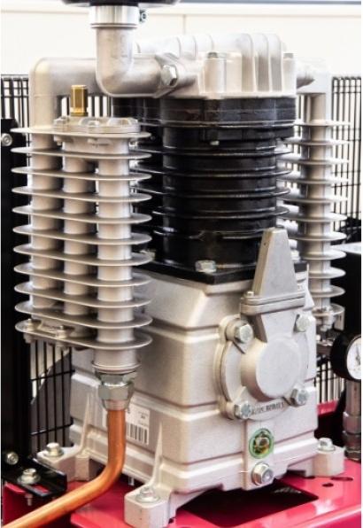 Immagine prodotto Elmag - Kompressor, 578 l/min, 400 Volt, 10 Bar, MEISTER 850/10/200 D (10 bar, 200 l)