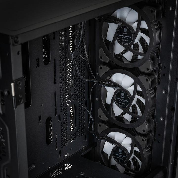 Image du produit Kolink Unity Lateral ARGB Midi-Tower - schwarz (Mini-ITX, ATX, E-ATX, mATX)