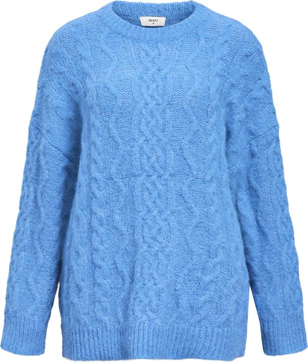 Object Zopfstrick Pullover