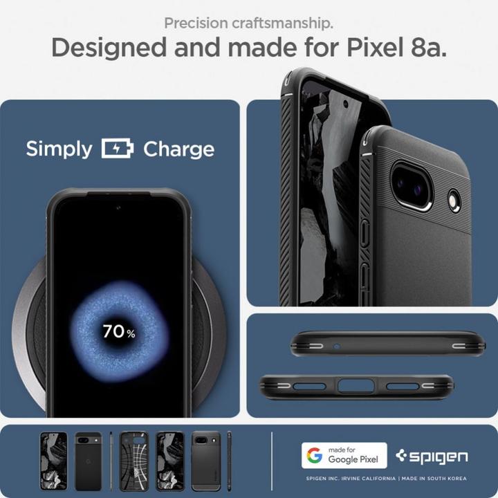 Actual product image Spigen Rugged Armor Case (Google Pixel 8)