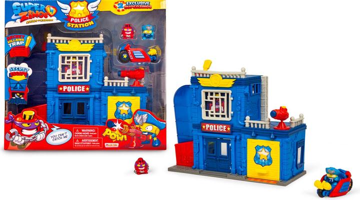 Actual product image Magic Box Magicbox SuperZings Playset: Police Station