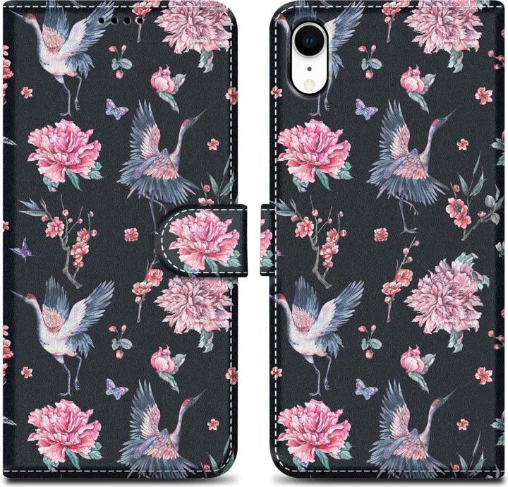 Produktbild Cadorabo Book Hülle mit Print (Apple iPhone XR)