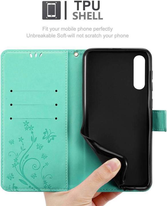 Image du produit Cadorabo Pochette Flower Book (Samsung Galaxy A50, Samsung Galaxy A30s, Samsung Galaxy A50s)