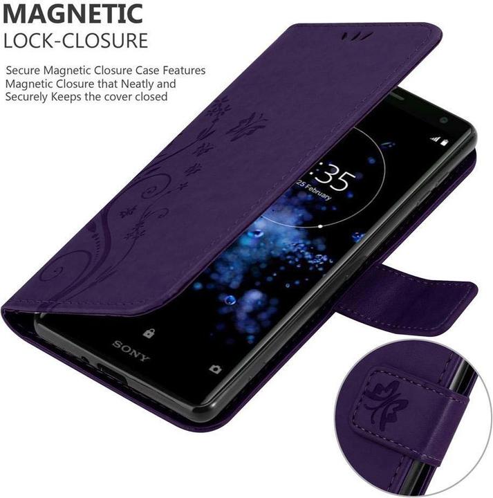 Immagine prodotto Cadorabo Copertina del libro a fiori (Sony Xperia XZ2)