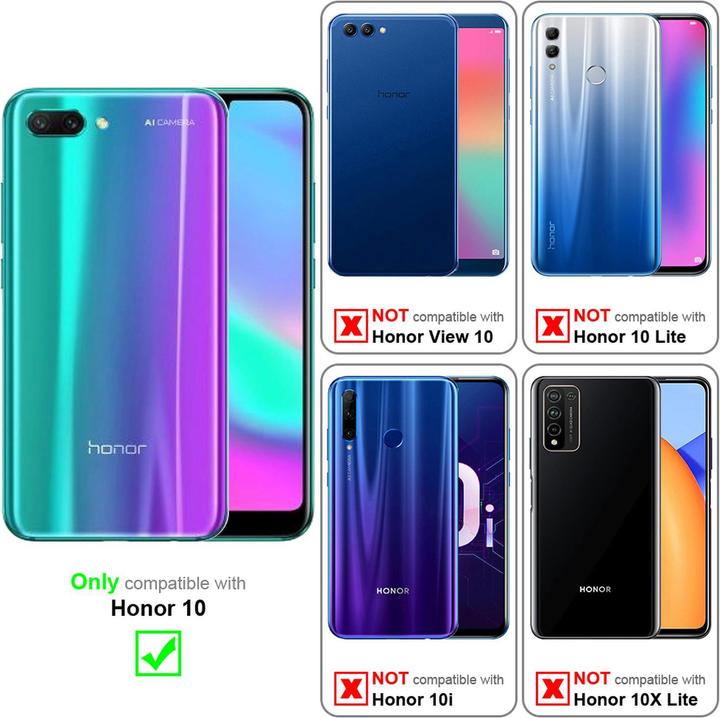 Actual product image Cadorabo Flower Book cover (Honor 10)