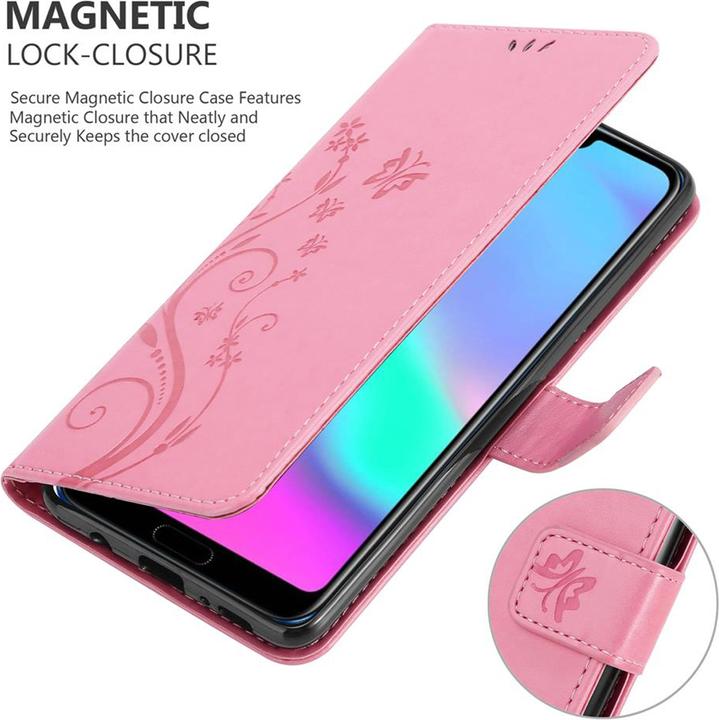 Actual product image Cadorabo Flower Book cover (Honor 10)