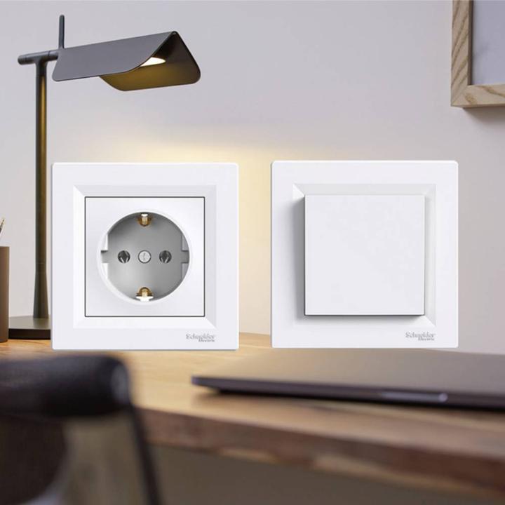 Image du produit Schneider Electric Prise USB Asfora Blanc (brillant) EPH2770421D