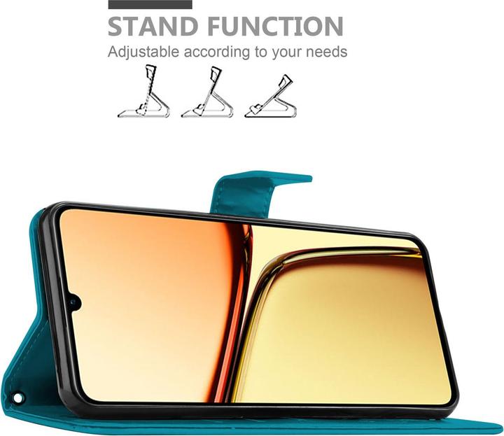 Image du produit Cadorabo Coque pour Realme C61 / C63 pour Fleur Book (CAT S61, Realme C63)