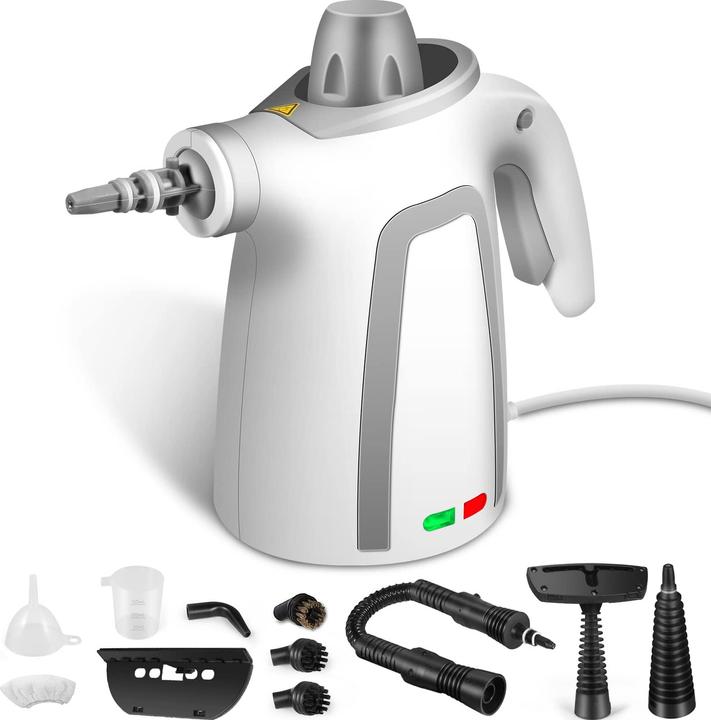 Produktbild Auiffer Dampfreiniger mit Sicherheitsschloss Grau und Weiss