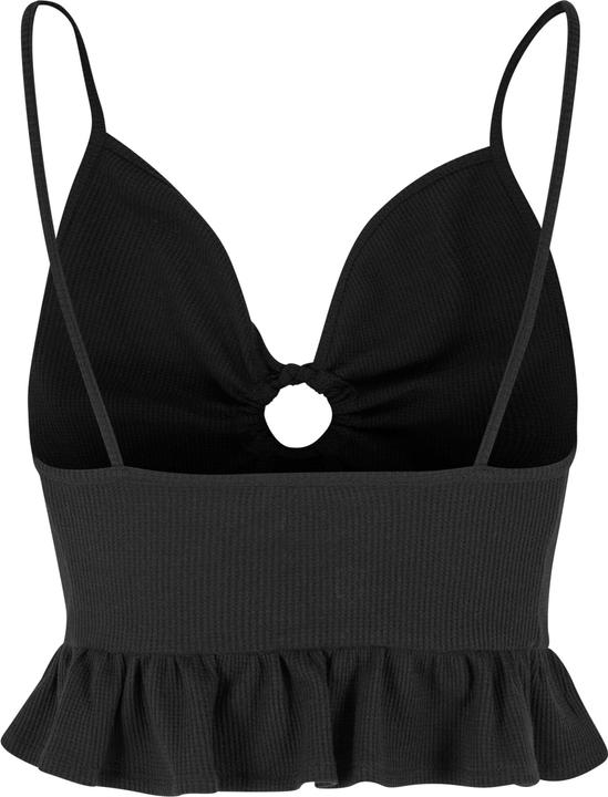Immagine prodotto Urban Classics Top con volant in piqué Waffle da donna - 137877 (XXL)