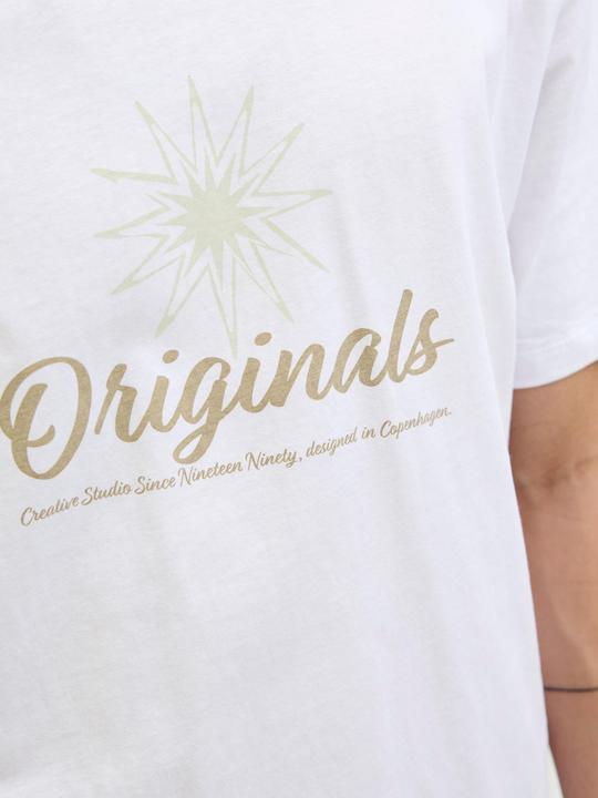 Actual product image Jack & Jones Gedruckt Rundhalsausschnitt T-shirt T-shirt (L)