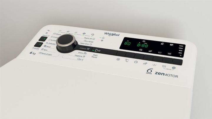 Actual product image Whirlpool TDLRBX 6252BS EU (6 kg, Downwards, EU plug)