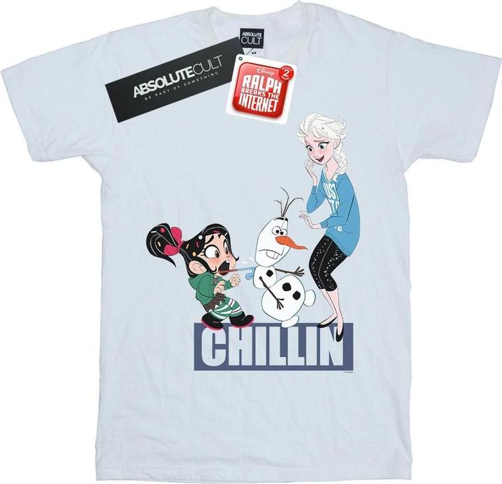 Disney Wreck It Ralph Elsa And Vanellope TShirt (XXL)