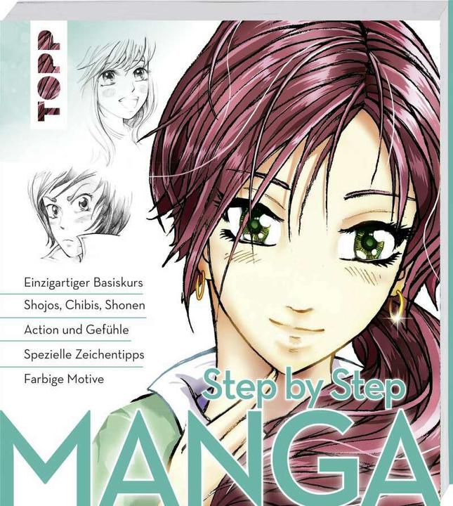 Actual product image Manga Step by Step (German, Gecko Keck, 2016)