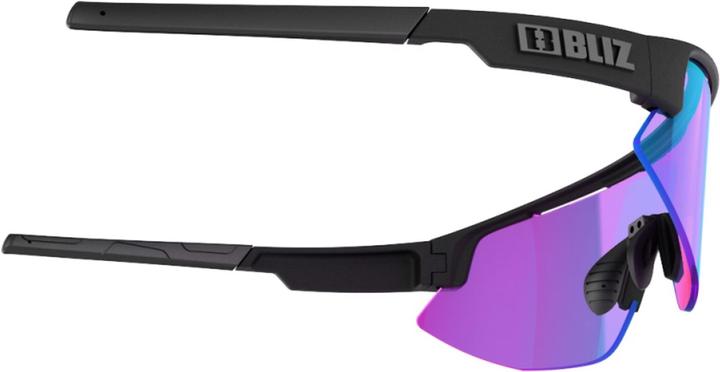Actual product image Bliz Matrix Small Nano Optics Nordic Light (Black, Begonia w Blue)