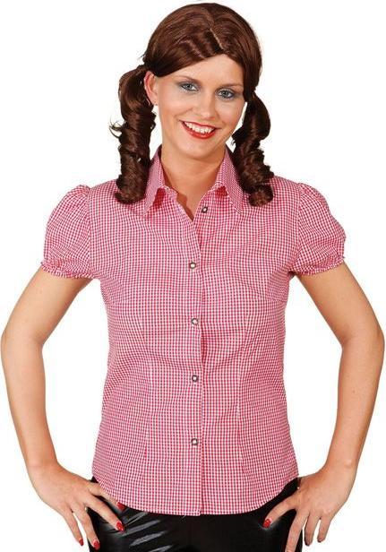 Actual product image Orlob Oktoberfest blouse,small plaid (38)