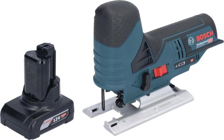 Produktbild Bosch Professional Bosch GST 12V-70 Professional Akku Stichsäge 12 V 70 mm + 1x Akku 6,0 Ah - ohne Ladegerät