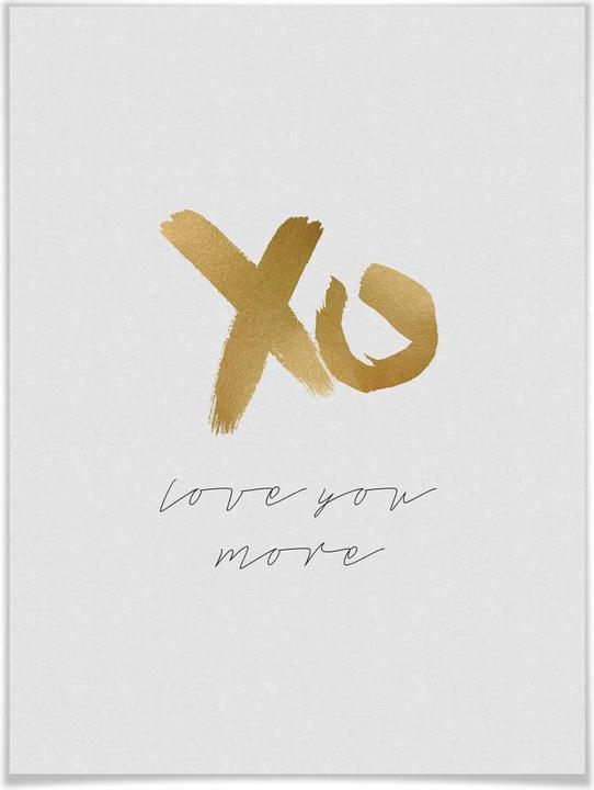 Produktbild Trenddeko Orara Studio - Love you more (24 x 30 cm)