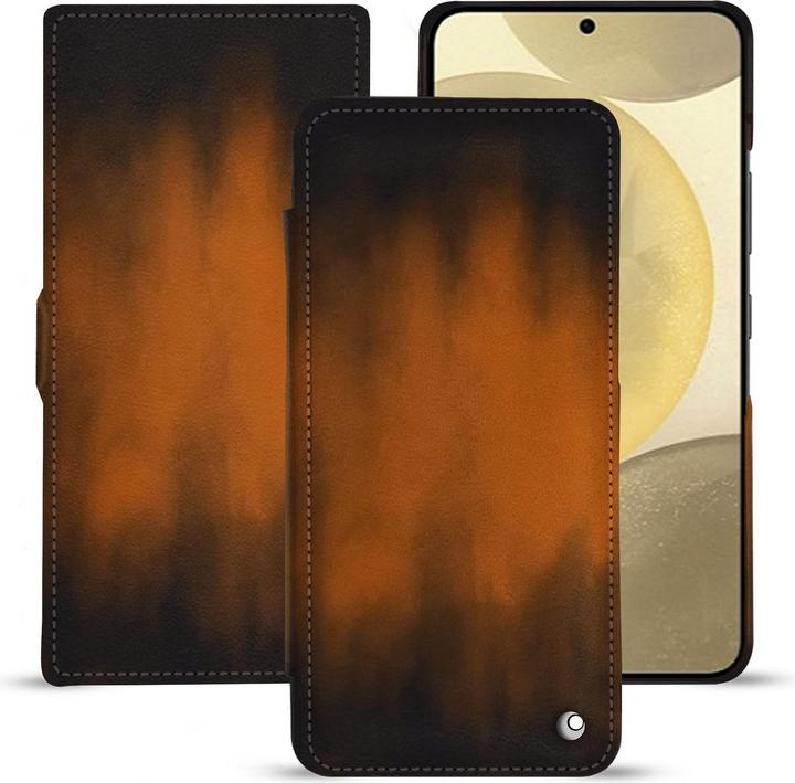 Actual product image Noreve Horizontal leather flap shell (Samsung Galaxy S24+)