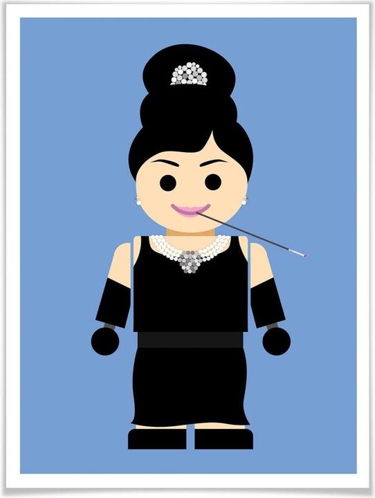 Image du produit Trenddeko Jouet Audrey Hepburn (100 x 120 cm)