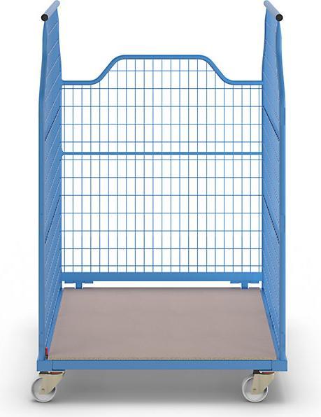 Produktbild Cordes Universal-Corlette® mit Vergitterung, Typ 1200, lichtblau, 1200x800x1850mm (800 kg)