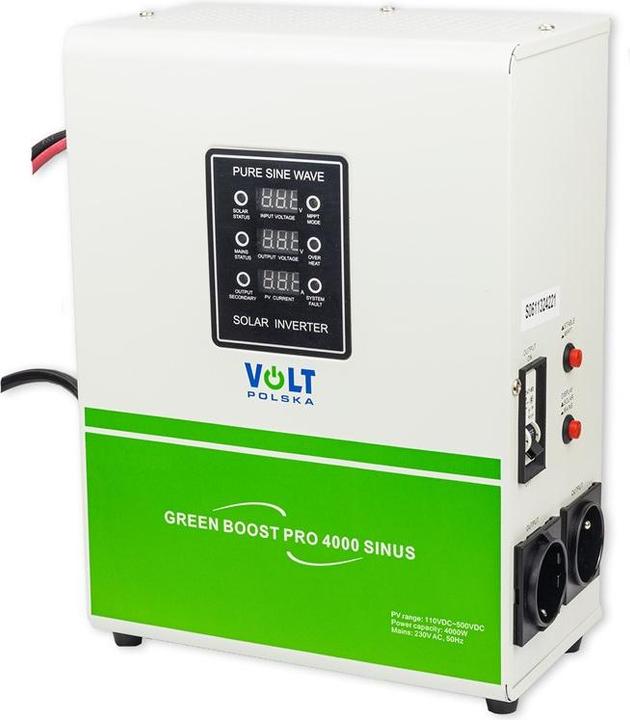 Image du produit Volt Polska Onduleur solaire GREEN BOOST PRO 4000 SINUS (110-500VDC)
