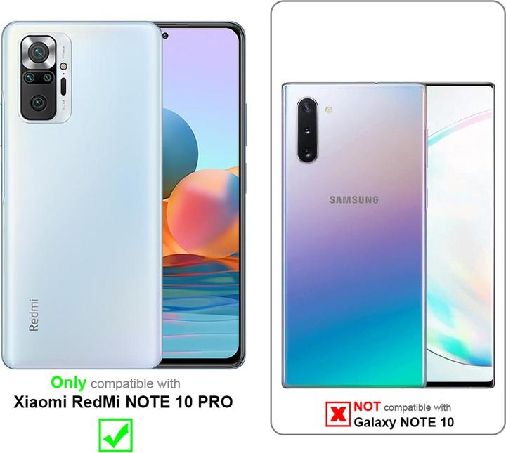 Actual product image Cadorabo Bumper TPU Ultra Slim AIR (Xiaomi Redmi Note 10 Pro)