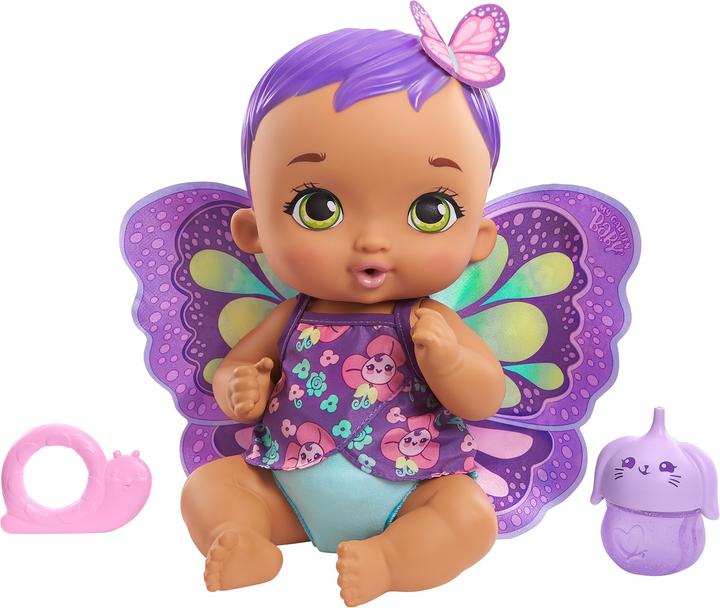 Image du produit My Garden Baby Poupée bébé papillon - Papillon violet