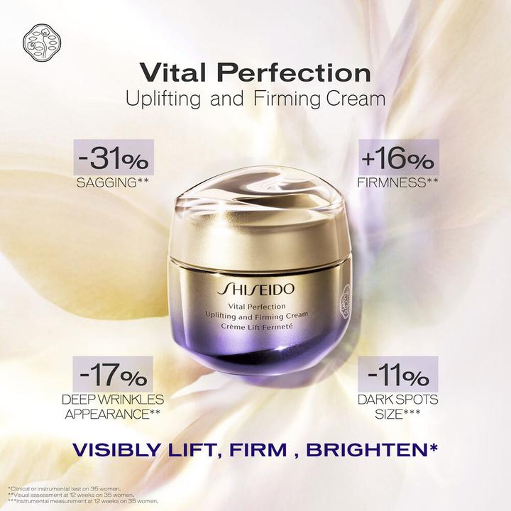 Produktbild Shiseido Vital Perfection (75 ml, 24h Creme, Bis SPF 10)