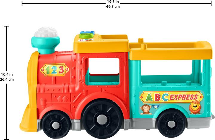 Image du produit Fisher-Price Little People Grand train ABC des amis des animaux