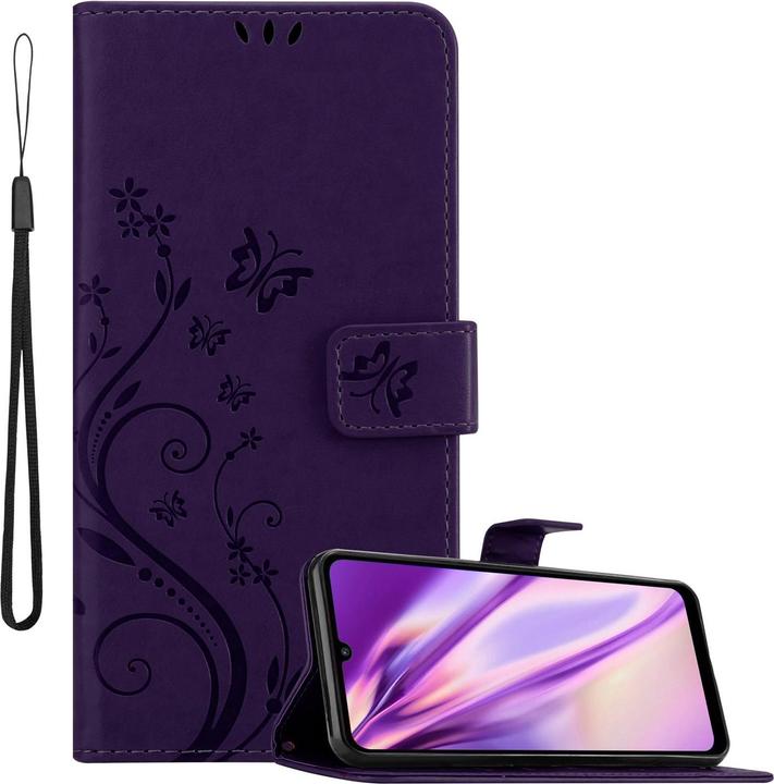 Floral violet foncé