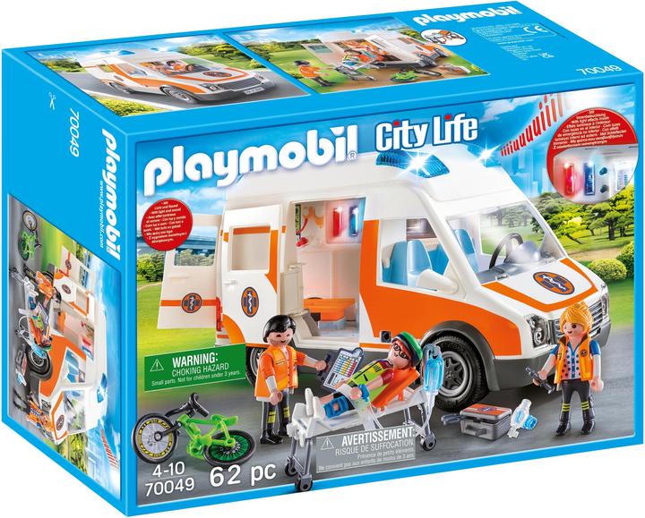 Immagine prodotto Playmobil Ambulanza (70049, Playmobil City Life)