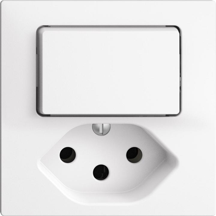 Actual product image Feller Combi S3+T13 LED white lateral