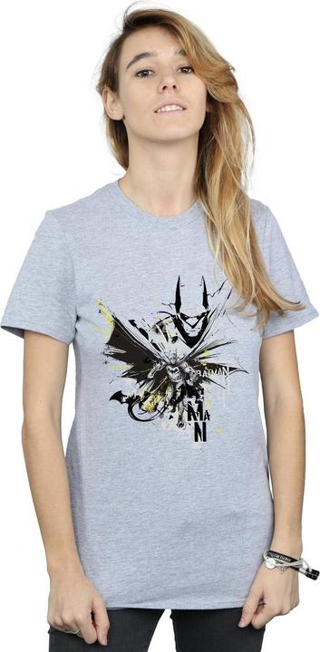 Produktbild Batman Batface Splash Baumwolle Boyfriend TShirt (M)