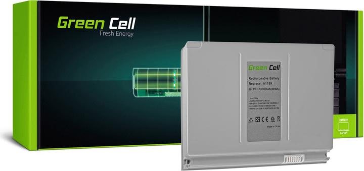 Actual product image GreenCell Laptop Battery for Apple Macbook 17 2006-2008 - 11.1V - 6300mAh (6300 mAh)
