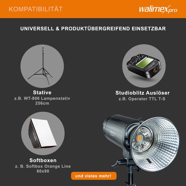 Produktbild Walimex pro Campaigner 400 HS Studioblitz (400 W, Blitzkopf)