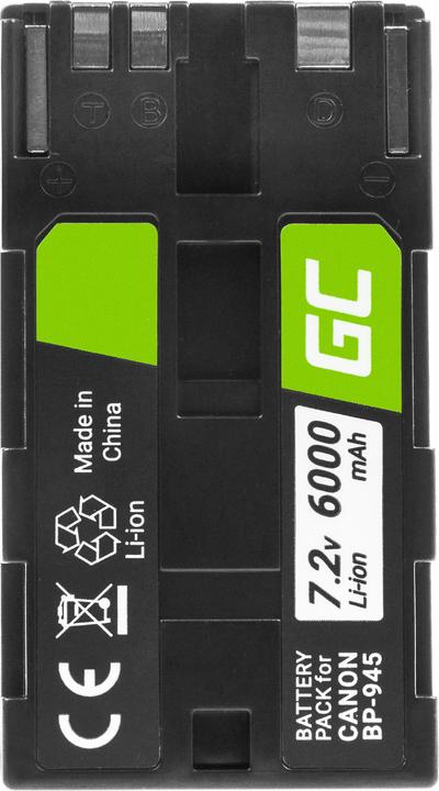 GreenCell Batteria BP-80 BP-941 BP-945 per fotocamere Canon DM-XL1 - 7,2V - 6000 mAh (Accumulatore di carica elettrica)